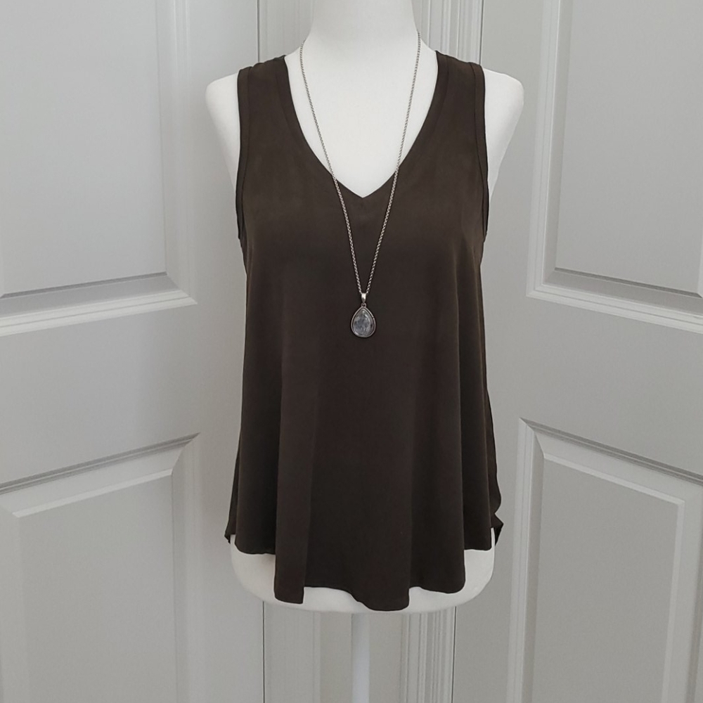 Z Supply Army Green Tank Top